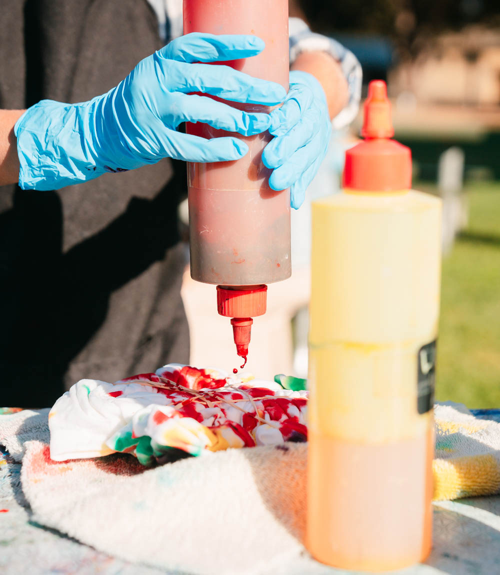 Tie Dye crafting